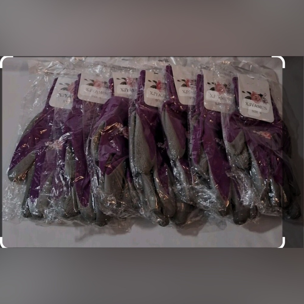 Purple Gardening General Garden Gloves all for $28